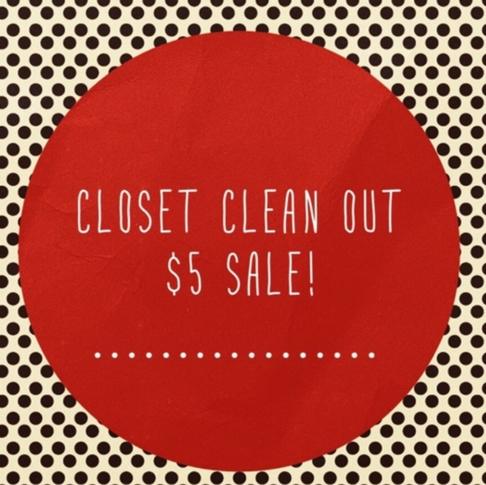 Lots of $5 items! Bundle for shipping discount